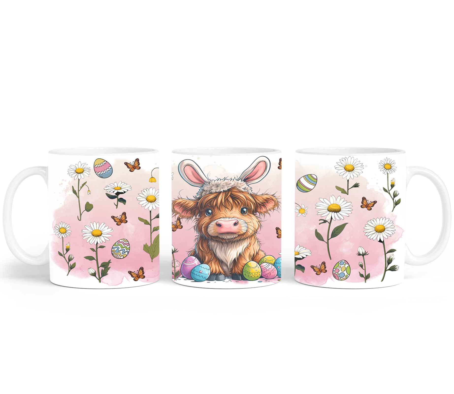 Highland Cow Easter-10403
